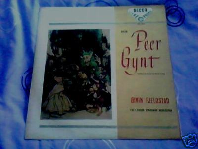 RARE SXL WBG ED1 CLASSICAL LP PEER GYNT GRIEG EX/EX A