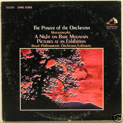 RCA Power of Orchestra shaded dog classical LP 2659 LSC A