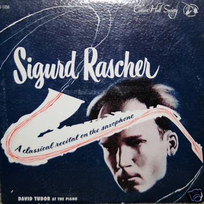 VERY RARE Sigurd Rascher LP "Classical Recital on Sax" A