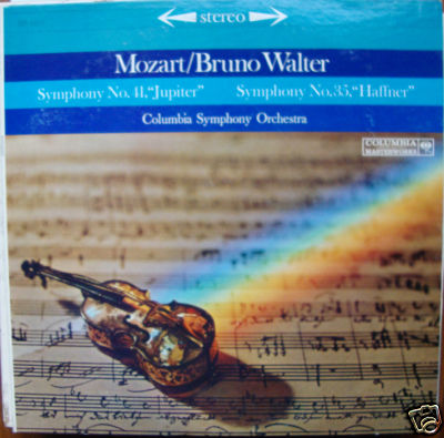 Mozart Jupiter Walter Col six eye stereo classical A