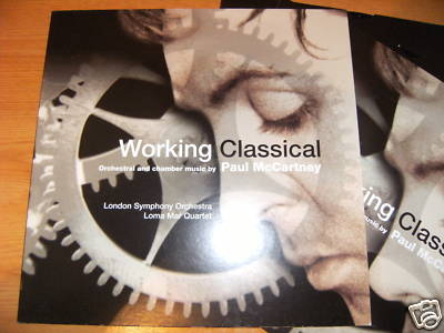 PAUL McCARTNEY Working Classical UK 2-LP MINT UNPLAYED A