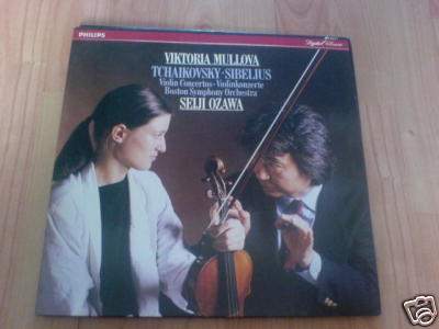 classical LP VIKTORIA MULLOVA SEIJI OZAWA SIBELIUS A