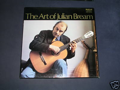 THE ART OF JULIAN BREAM classical guitar RCA 5 lps box A