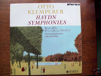 Columbia Stereo UK Classical LP SAX 2395 T/s Klemperer A