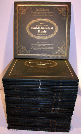 VINTAGE VINYL LPs WORLD'S GREATEST MUSIC CLASSICAL MINT A
