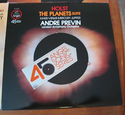 6 LP audiophile classical records ANGEL 45 SONIC SERIES A