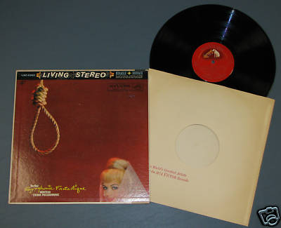 Symphonie Fantastique RCA classical LP Living Stereo A