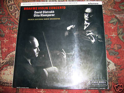 CLASSICAL-OISTRAKH/BRAHMS-VIOLIN CONERTO-SAX 2411 S/C A