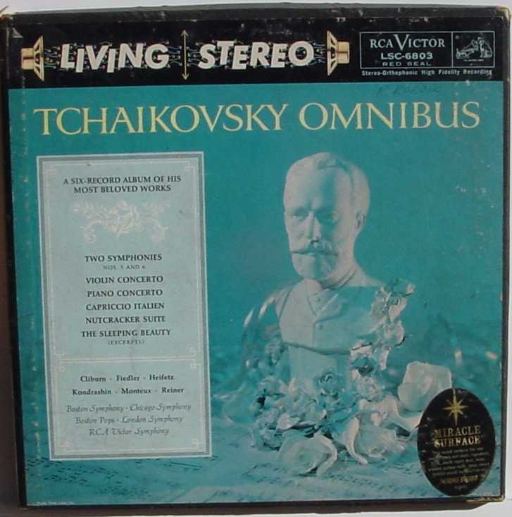 Classical Living Stereo RCA LSC6803 SD Tchaikovsky Box A