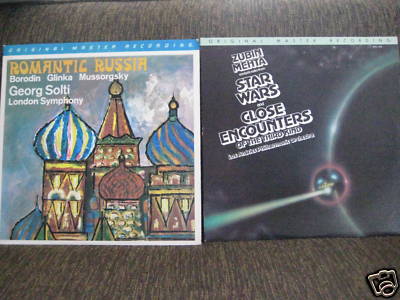 Two Mobile Fidelity Sound Labs Audiophile Classical LPs A