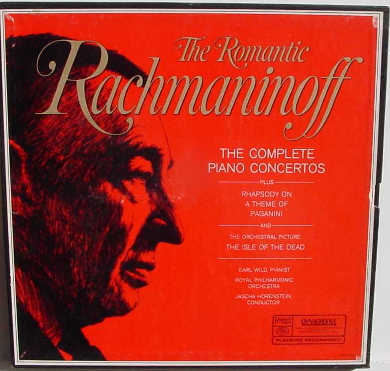 Classical Living Stereo LP Rachmaninoff RDA 29A Box A