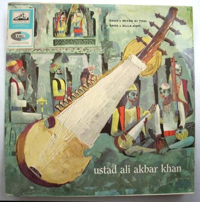 CLASSICAL ALI AKBAR KHAN BOLLYWOOD LP RECORD INDIA A