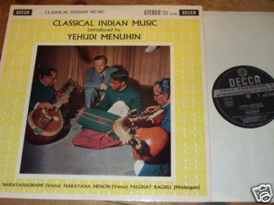 SXL 2245 Classical Indian Music / Menuhin etc. W/B A