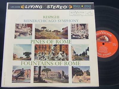 J LP Reiner Classical RCA LSC-2436 Living Stereo 3S/3S A