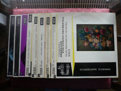 8 Decca SWL 10" Classical Records A