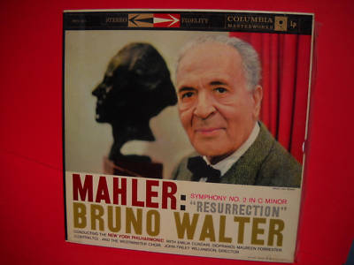 Col. M2S 601 Bruno Walter Mahler Classical LP Minty A
