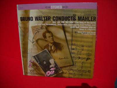 Columbia M2S Bruno Walter Mahler Classical LP Near Mint A