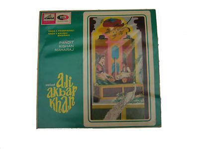 USTAD ALI AKBAR KHAN- INDIAN CLASSICAL- LP VINYL RECORD A