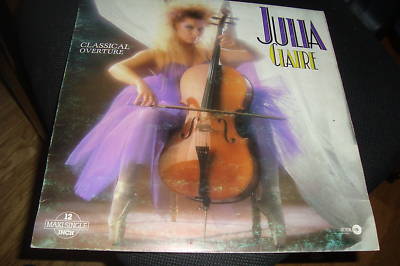 RAR MAXI 12". JULIA CLAIRE. CLASSICAL OVERTURE. ITALO A