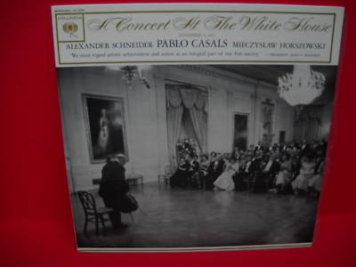 Concert At The White House Casals Classical LP Minty A