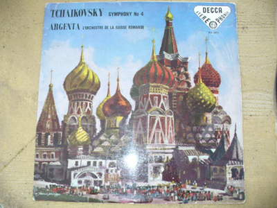 Classical LP Decca SXL 2015 Tchaikovsky Argenta OSR A