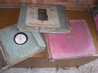 About 200 78rpm Records - Mixed popular and classical. A