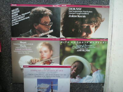 CLASSICAL LPS X 5 PHILIPS digital reciordings A