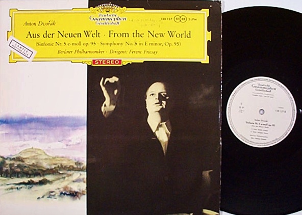 FRICSAY Dvorak New World DGG promo red stereo classical A