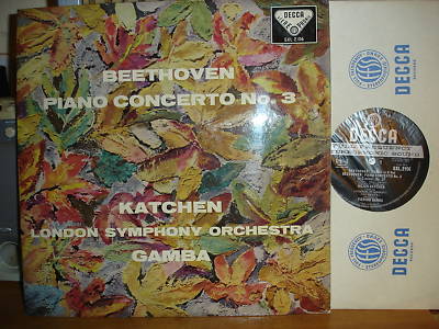 DECCA SXL 2106 BEETHOVEN CLASSICAL LP SXL WIDE BAND A