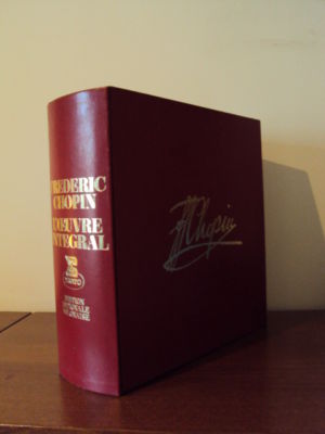 Classical Erato Chopin Complete piano work Box 25 Lp's A