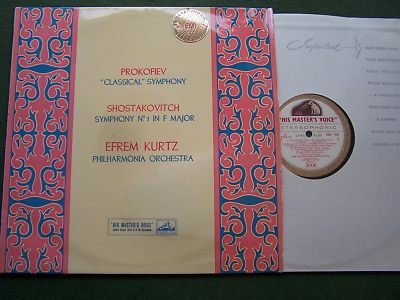 Efrem Kurtz : Prokofiev Classical Symphony ASD 263 A