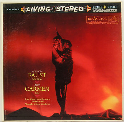 RCA LSC-2449 GIBSON classical LP FAUST CARMEN SUPERB A