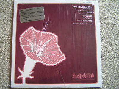Sheffield Lab sealed lp Michael Newman Classical Guitar A