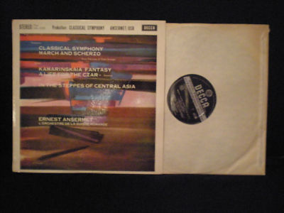 SXL 2292 Prokofiev Classical Symph OSR Ansermet WB/G NM A