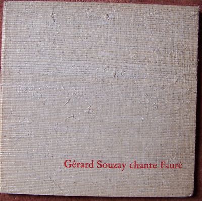 GERARD SOUZAY CLASSICAL MARIA CALAS A