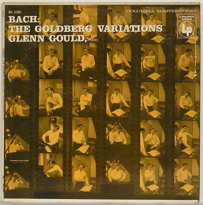 GLENN GOULD classical LP COLUMBIA &ldquo;GOLDBERG VAR&rdquo; 6-eye A
