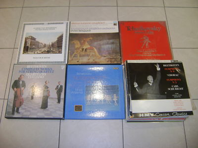 5 BOX SETS & 29 CLASSICAL LPS FURTWANGLER SCHURICHT .. A