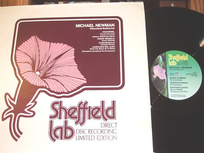 TAS: SHEFFIELD LAB D2D: NEWMAN: CLASSICAL GUITAR MINT- A