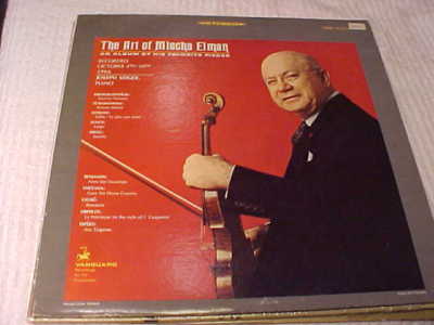 CLASSICAL/VANGUARD 71173,ART OF MISCHA ELMAN, VIOLIN A