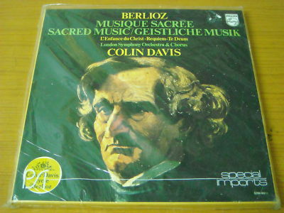 COLIN DAVIS - BERLIOZ SEALED 5 LP BOX PHILIPS CLASSICAL A