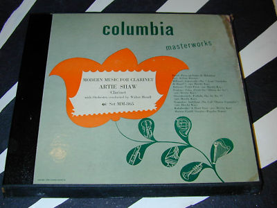 Unusual ARTIE SHAW Classical Music for Clarinet 78 Set A
