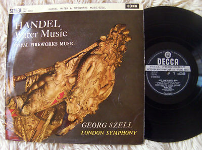 Decca WBG SXL 2302 Handel Water Music Classical RARE A