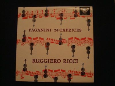 RUGGIERP RICCI on DECCA Paganini 24 caprices CLASSICAL A