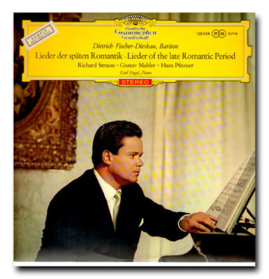 KARL ENGEL DGG RED STEREO CLASSICAL LP TULIPS PROMO A