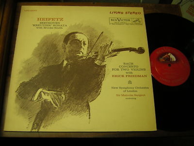 Jascha Heifetz 60s LIVING STEREO CLASSICAL LP Beethoven A