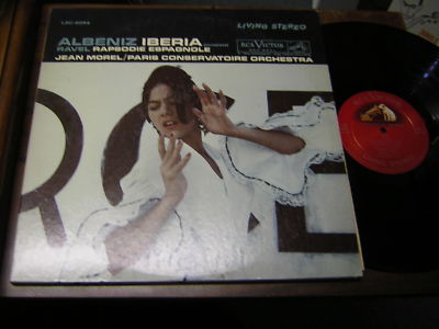 Jean Morel RCA LIVING STEREO CLASSICAL LP Albeniz Iberi A
