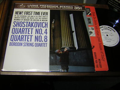 Shostakovich MERCURY LIVING PRESENCE CLASSICAL DJ LP Qu A