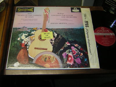 Ataulfo Argenta CLASSICAL LONDON BLUE BACK LP Nights in A