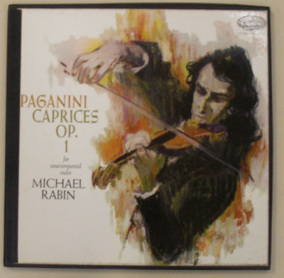 Michael Rabin Paganini Caprices Op NICE Classical 2 LP A