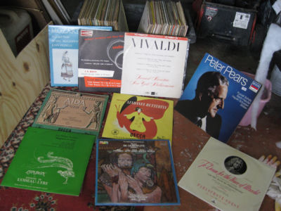 Over 100 original classical LP records A